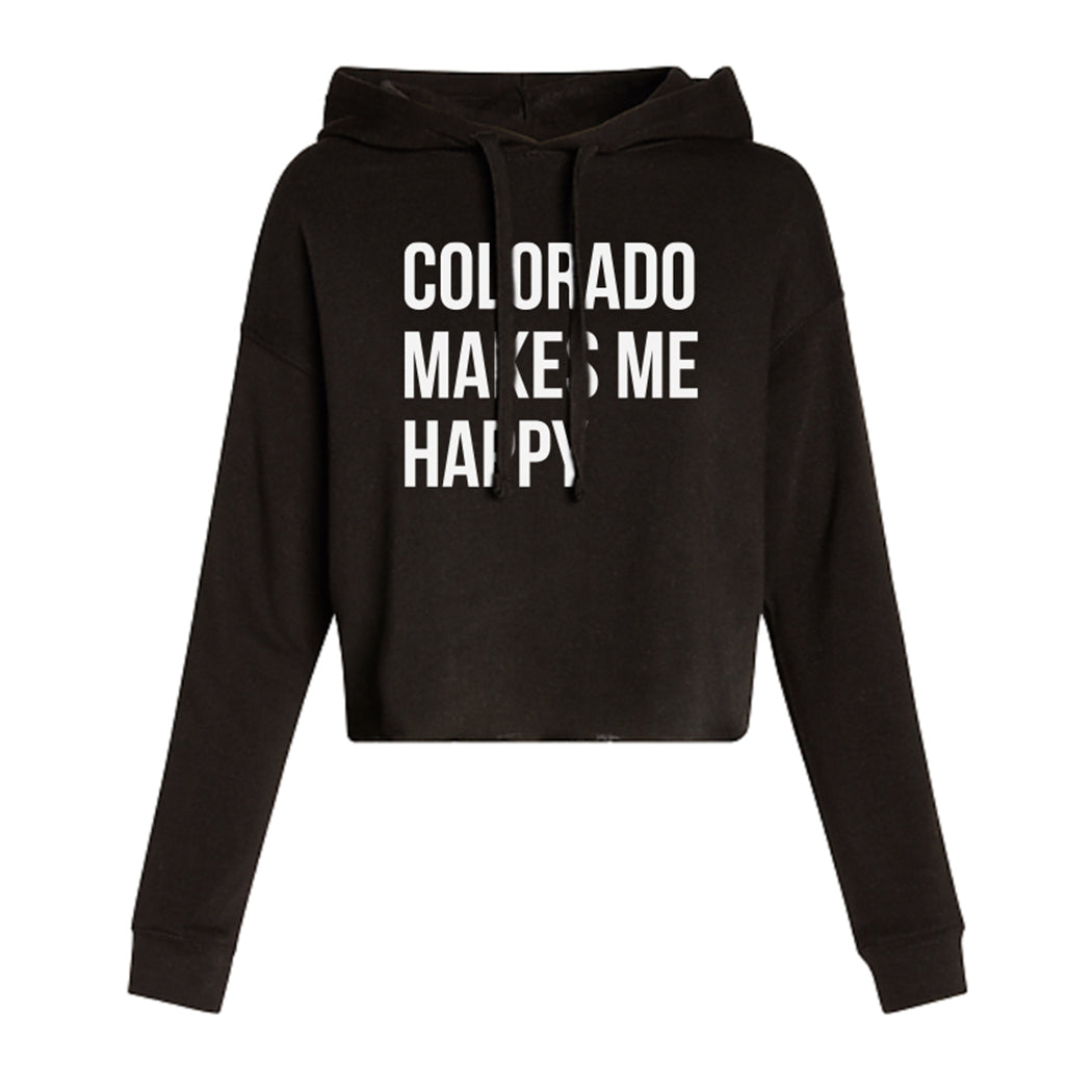 Be happy black and white online hoodie